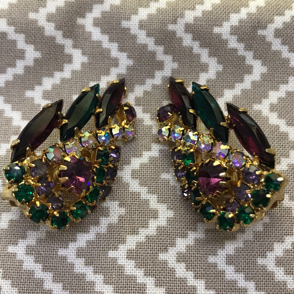 Glamorous Crystal Earrings